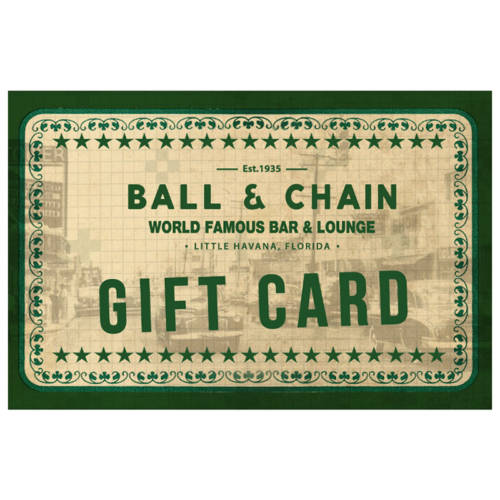 Ball & Chain Gift Card