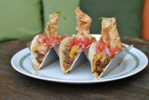 Lechon Tacos at Ball & Chain