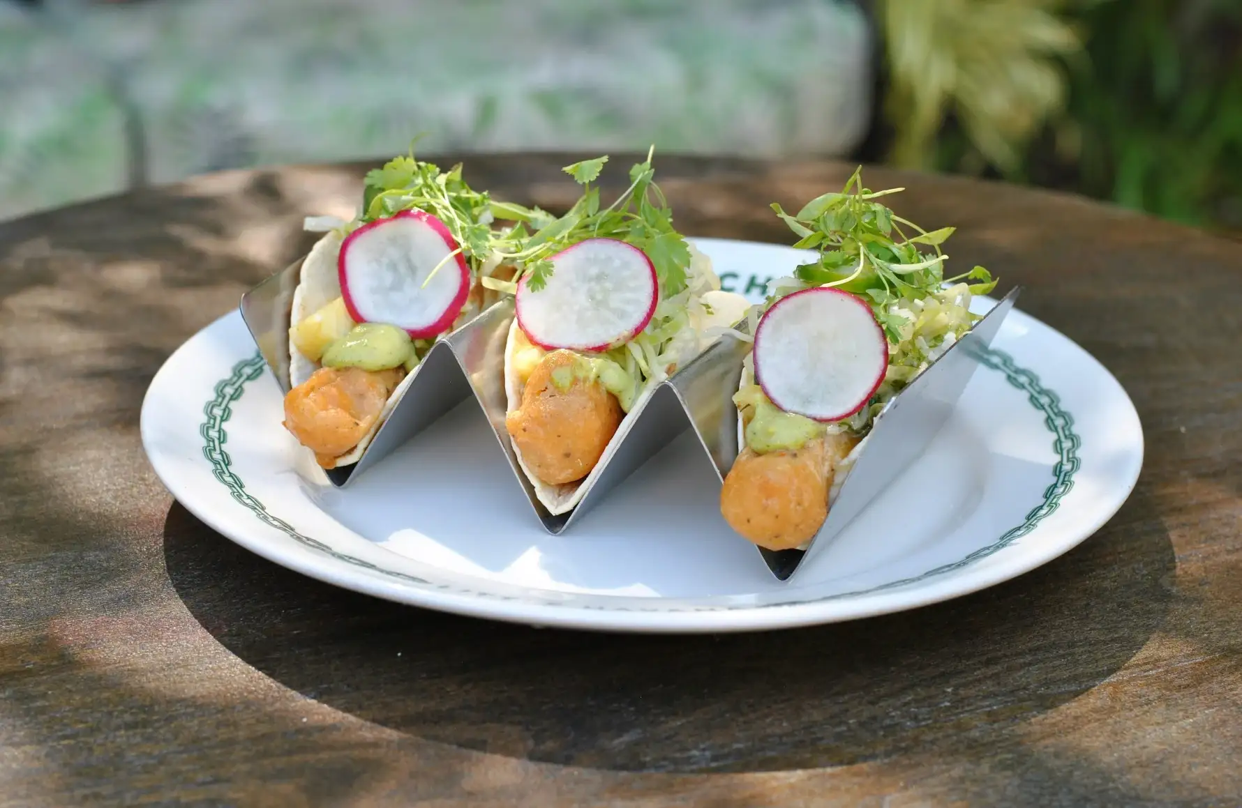 Mahi Mahi tacos at Ball & Chain