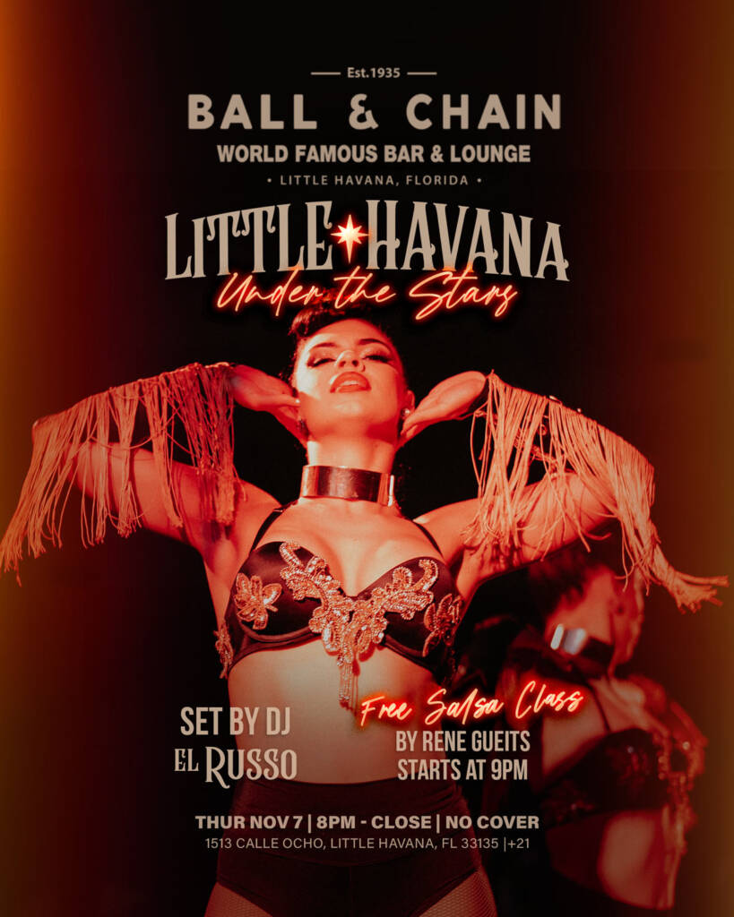 Little Havana Under the Stars at Ball & Chain Maimi