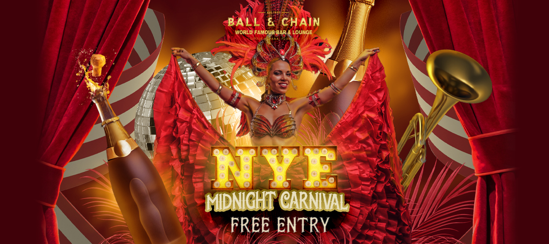 NYE Midnight Carnival at Ball & Chain Miami