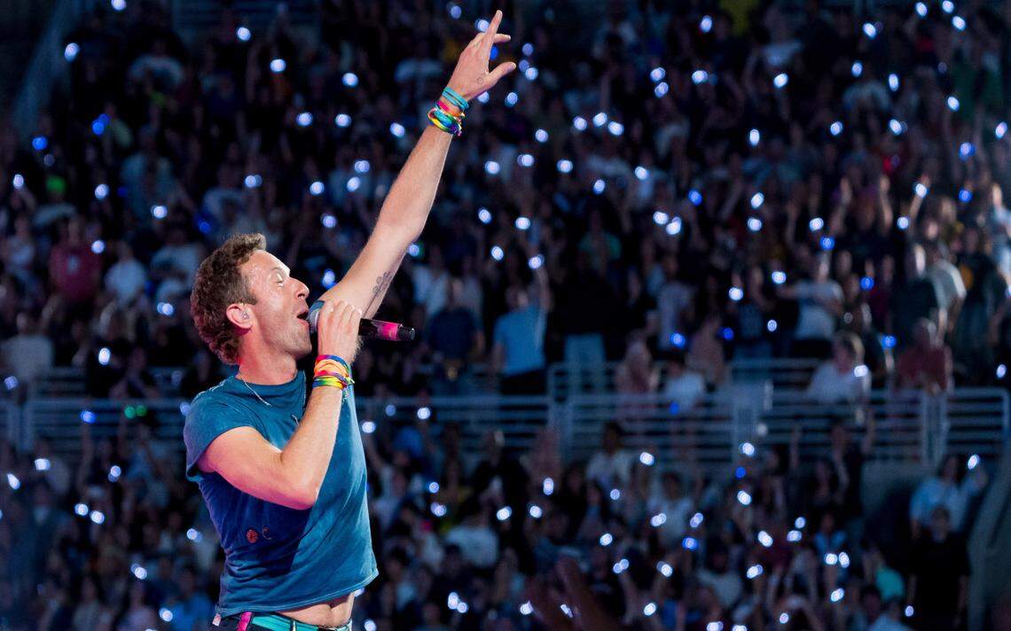Chris Martin of Coldplay