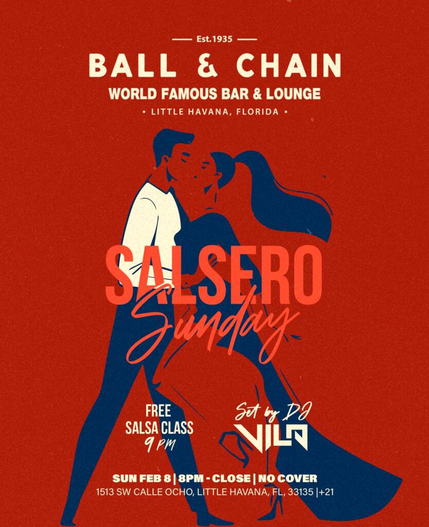 cutout drawing of a couple dancing salsa