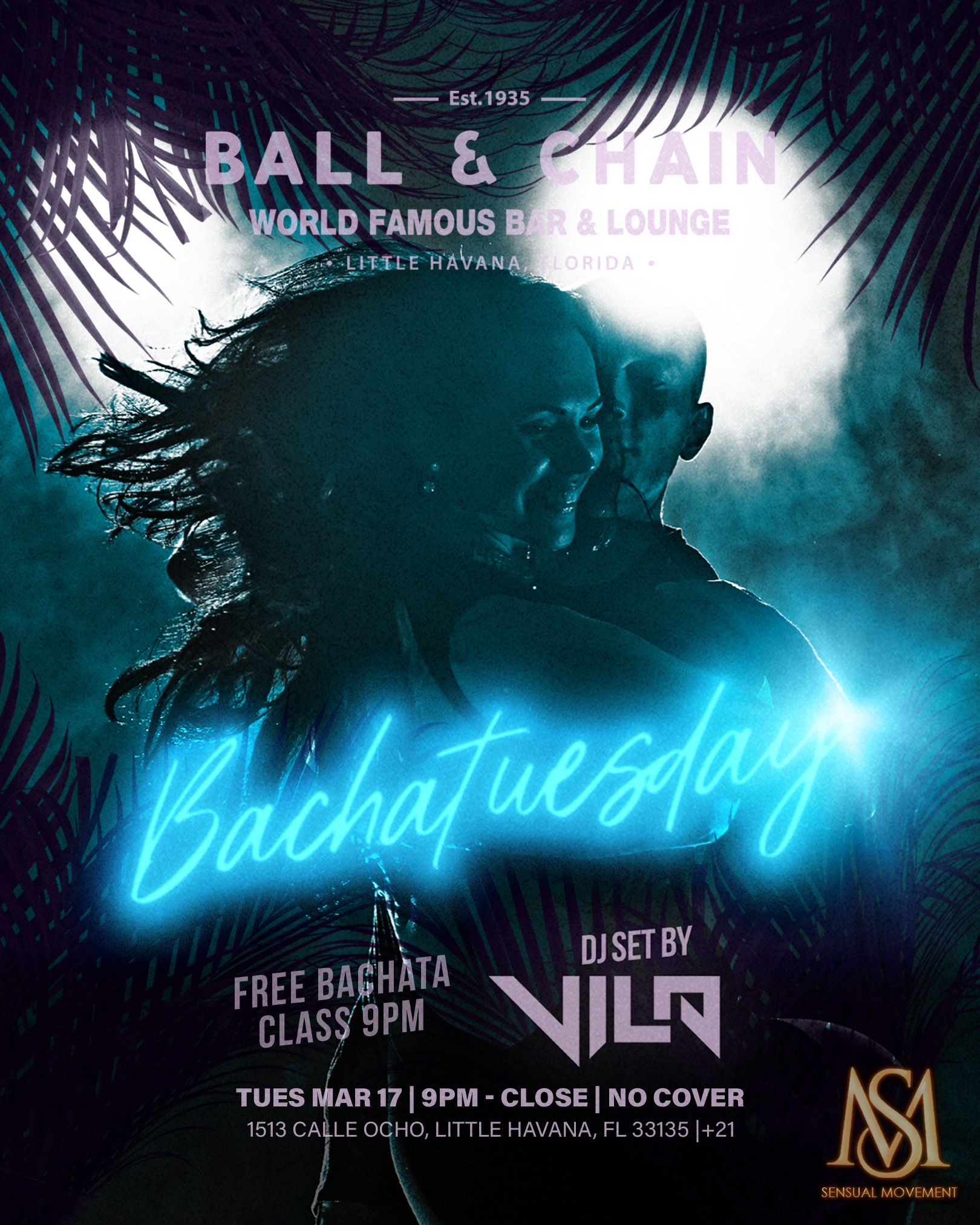 couple dancing closely in blue light