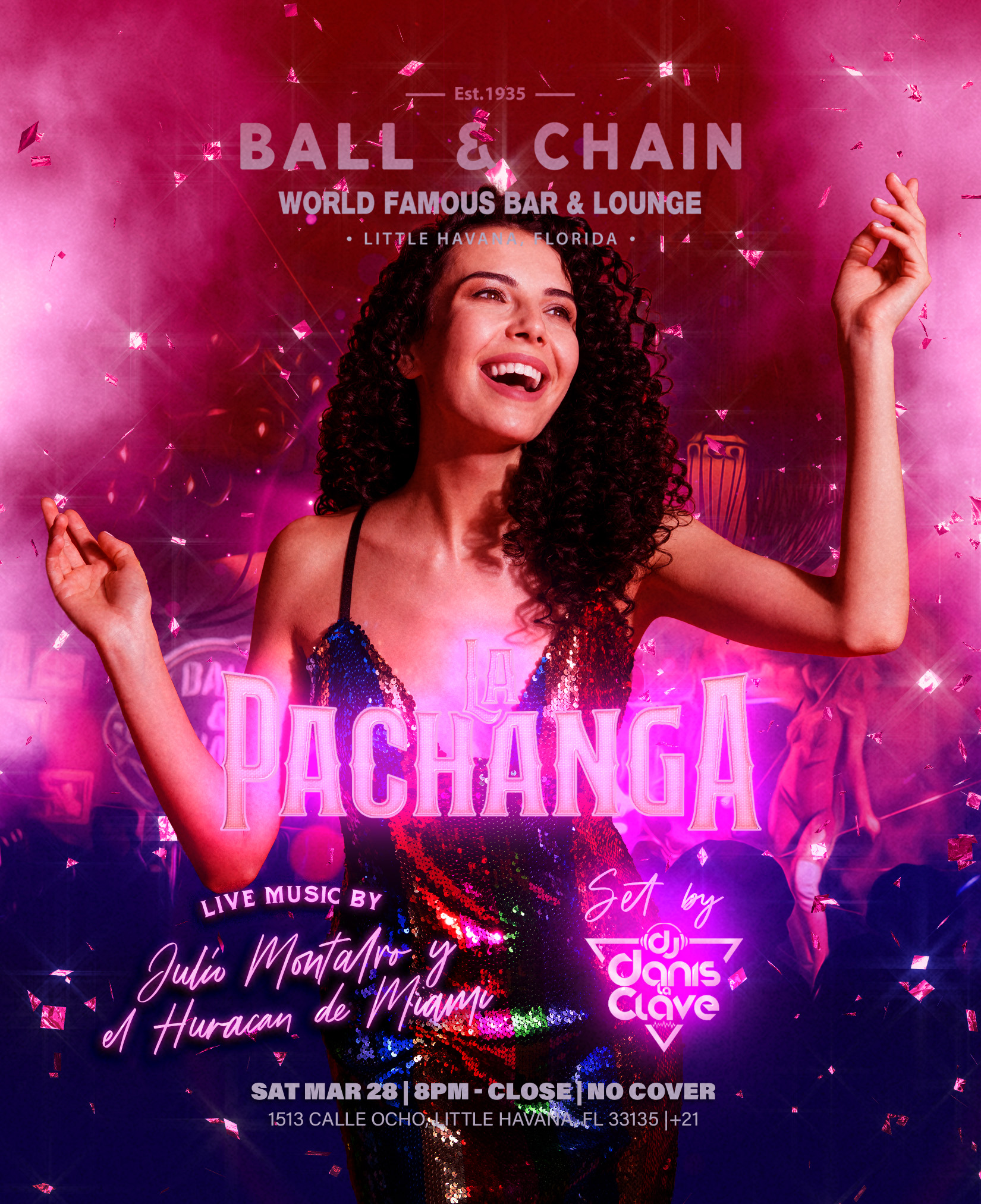 woman in a black mini dress dancing