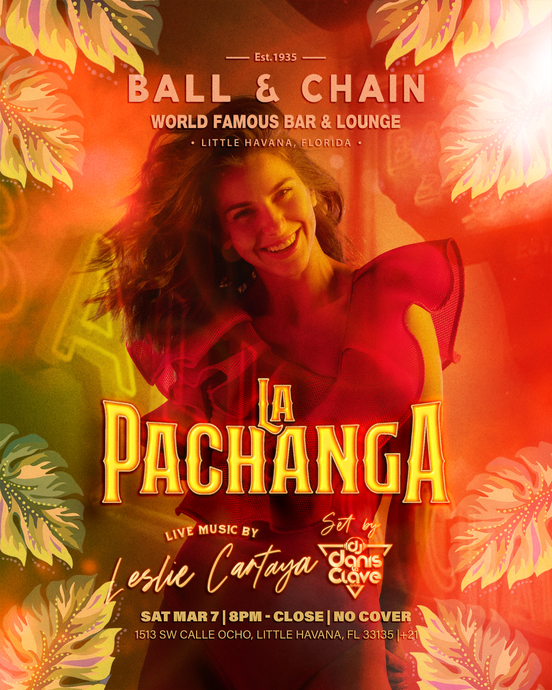 smiling woman dancing in Miami