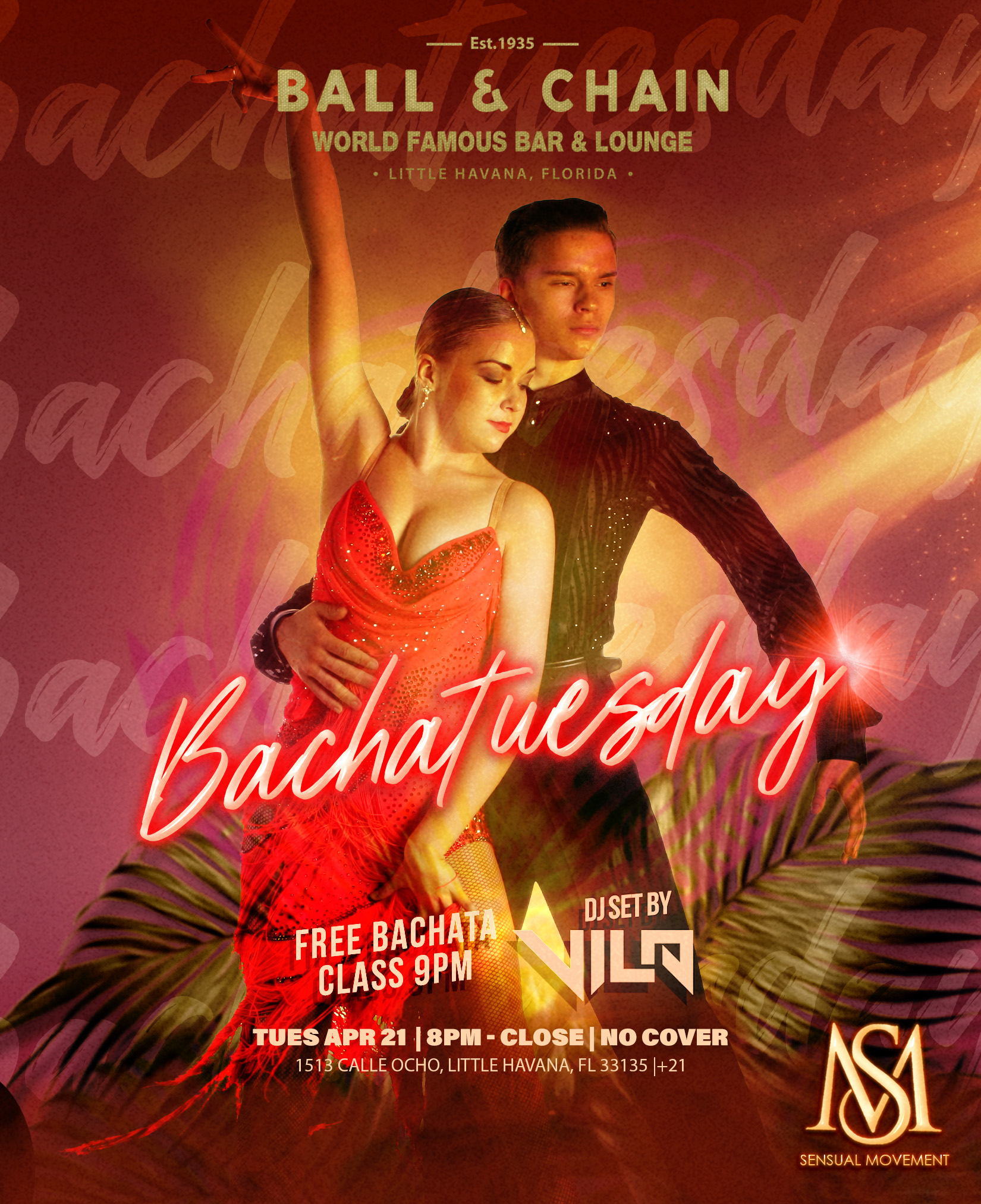 man and woman in an embrace dancing bachata