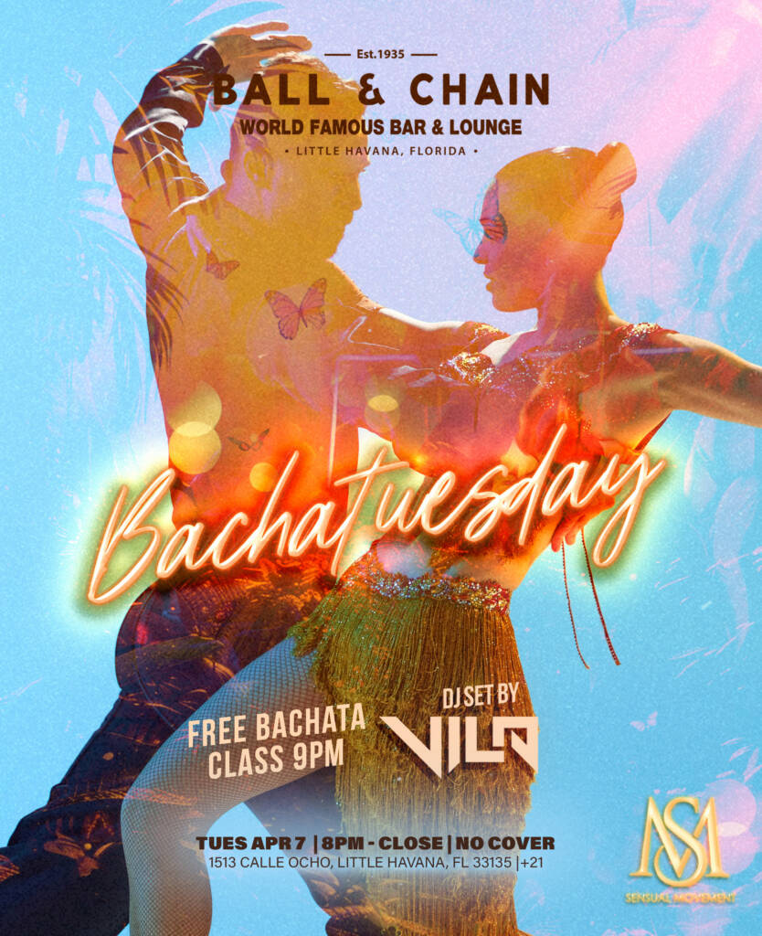 silhouette of a couple dancing bachata