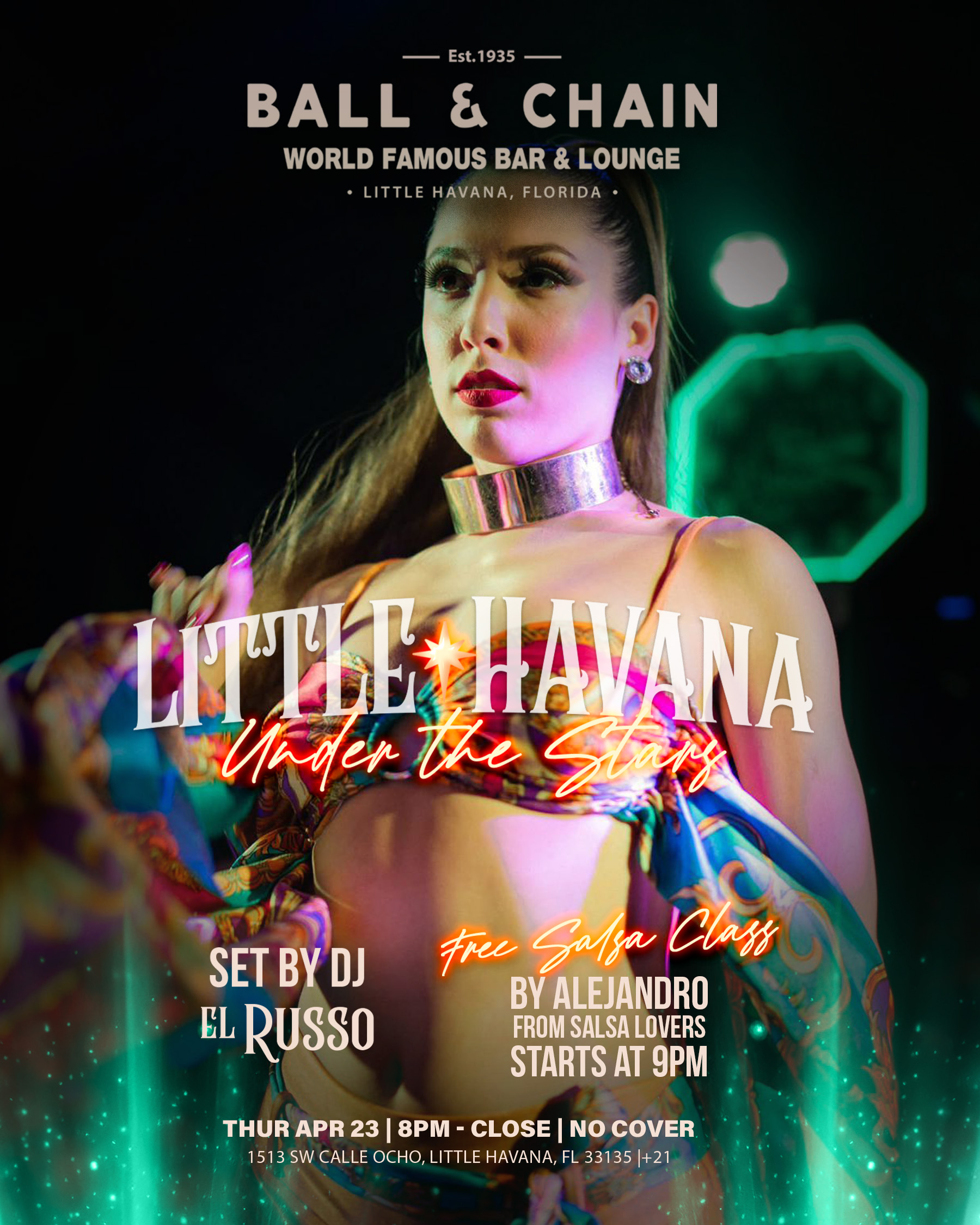 showgirl in a bejeweled bustier on stage