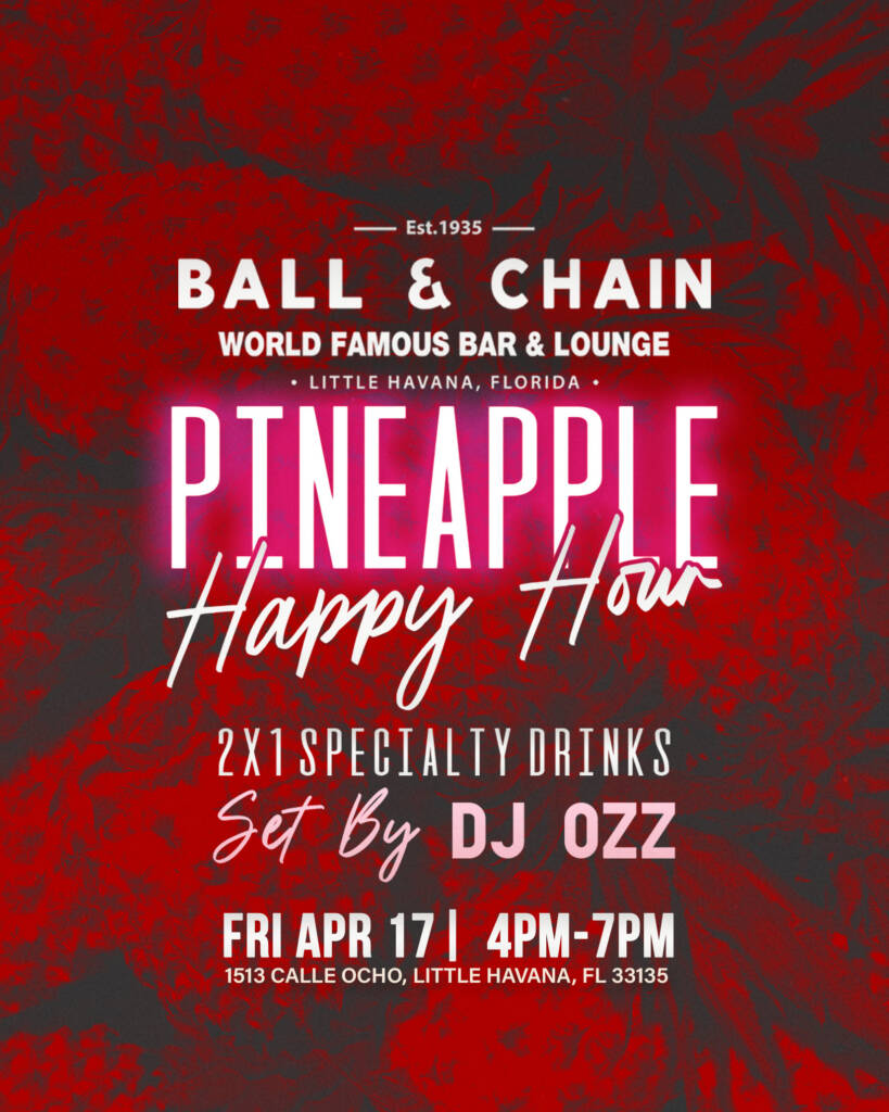 red posterized pineapple image