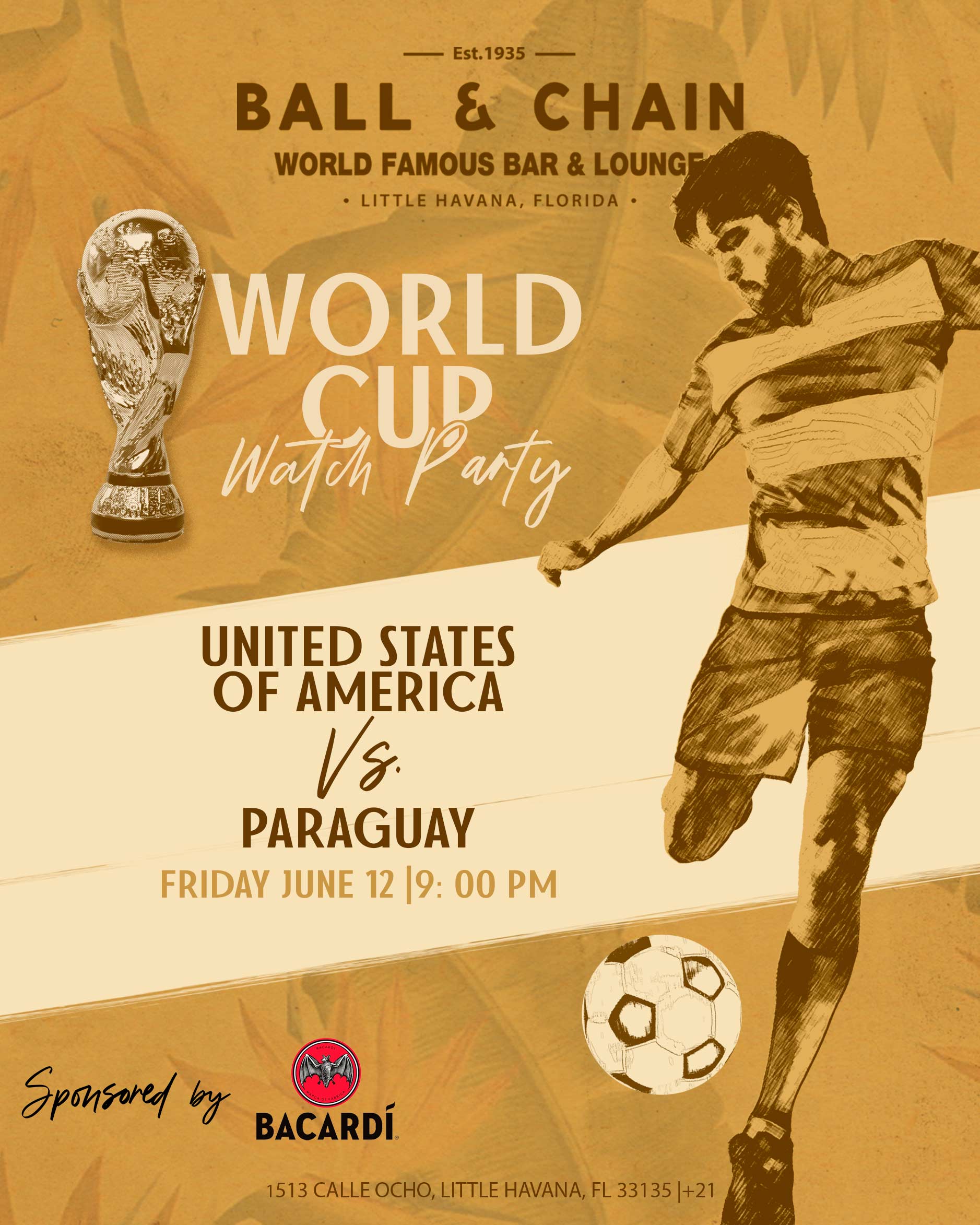 USA VS PARAGUAY WATCH PARTY