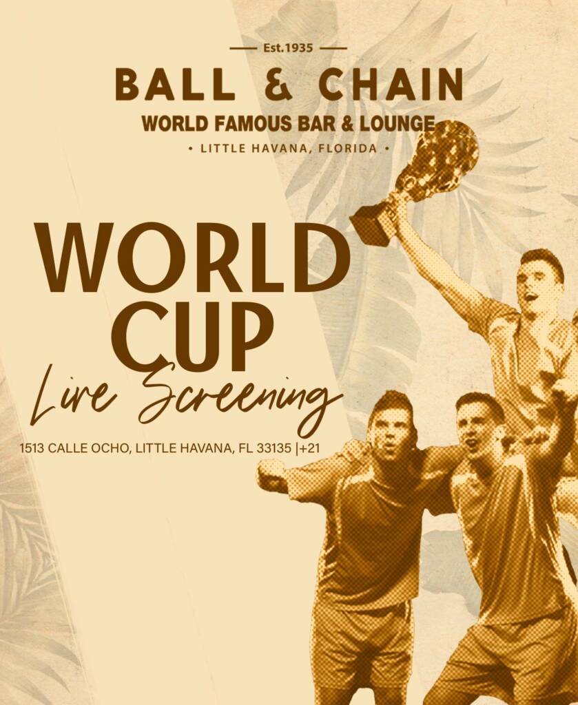 Live Screenings of the World Cup at Ball & Chain