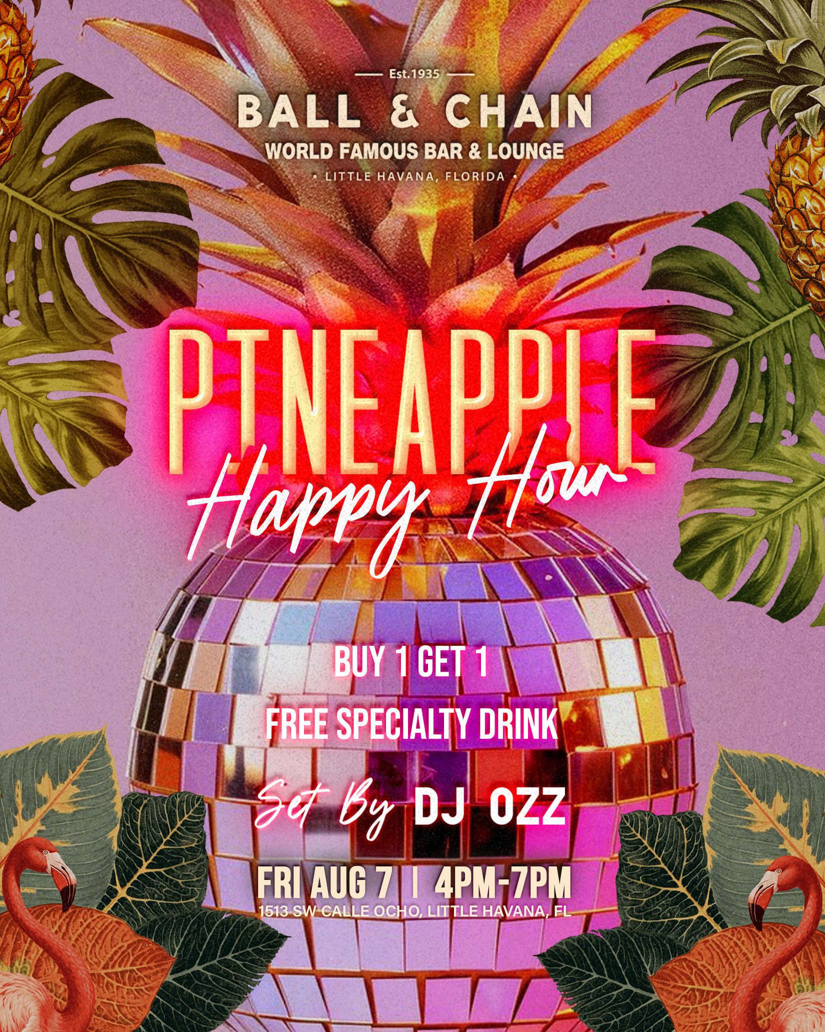 disco ball pineapple